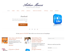 Tablet Screenshot of meucci.com.br
